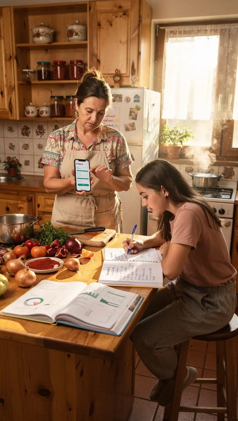Egy pénztárca, amely tele van készpénzzel és kártyákkal, a pénzügyi tudatosság szimbólumaként.